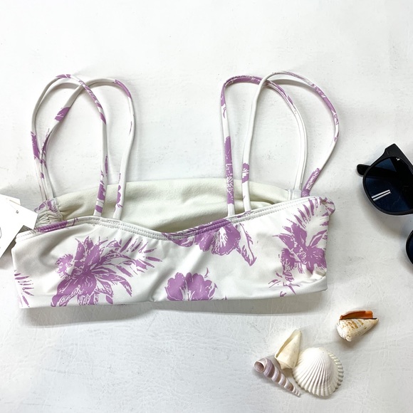 Damsel Eco, Bandeau Bikini Top, Double Strap, Recycled Bottles - Picture 3 of 7